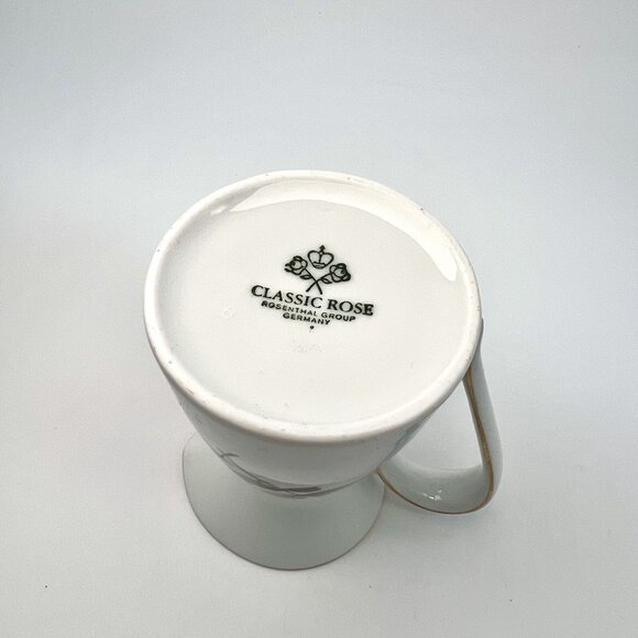 Vintage Rosenthal Classic Rose Porcelain Pitcher Gold Trim Germany - Picture 8 of 8